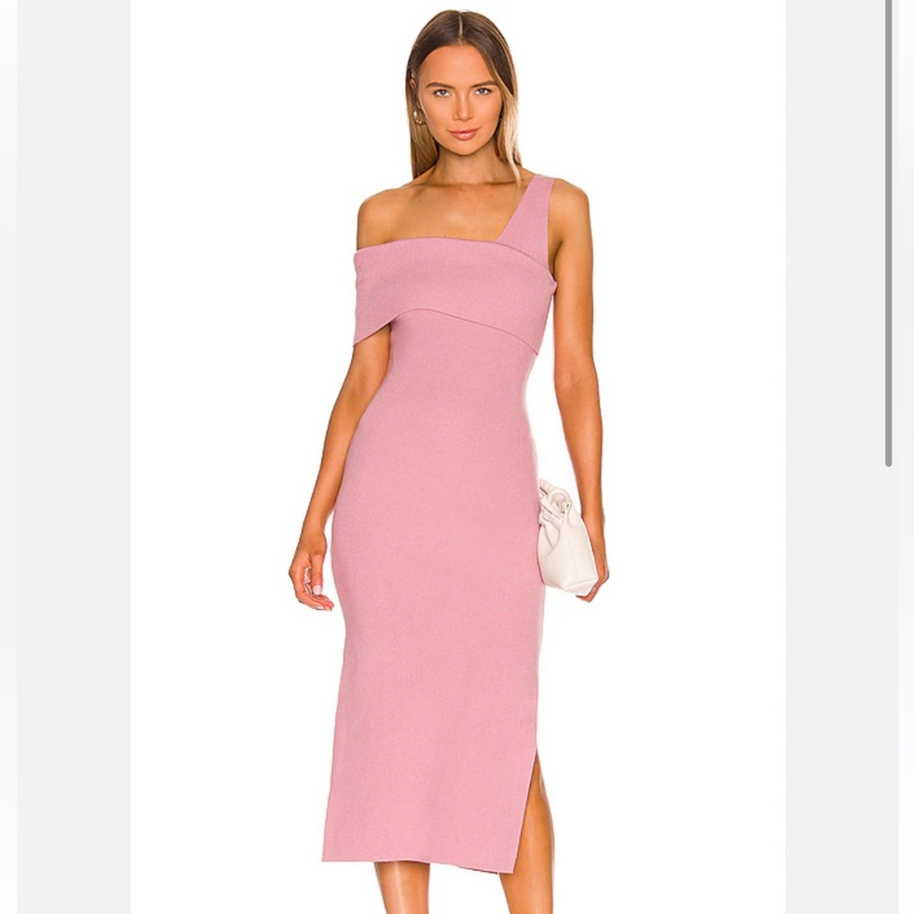 Line and Dot Sylvie Sleeveless MIDI Dress Medium